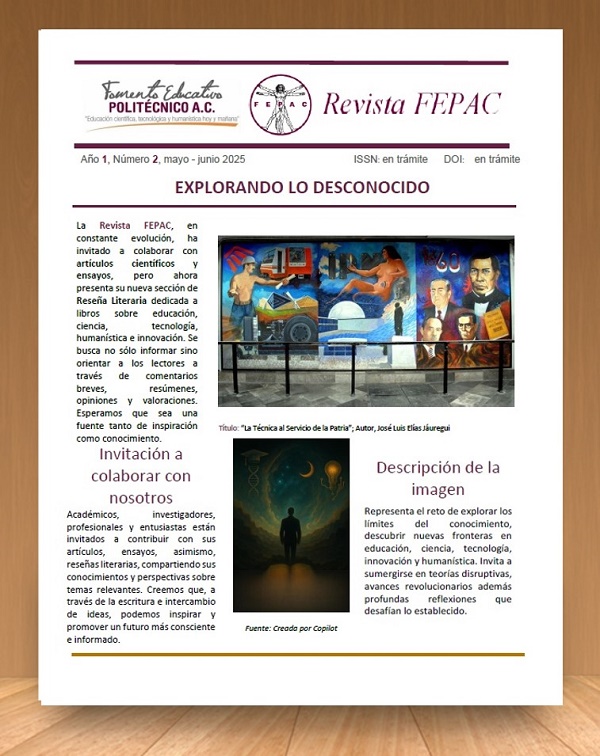 Portada de la Revista 2025 número 02 Explorando lo Desconocido