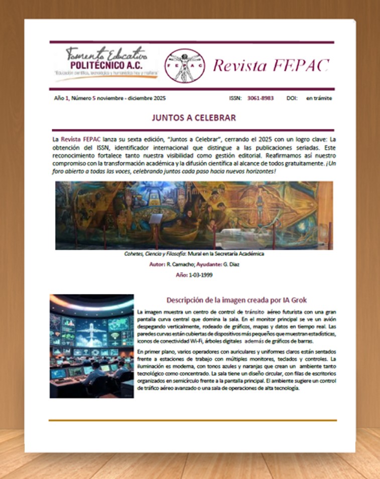 Portada de la Revista 2025 número 05 Juntos a Celebrar