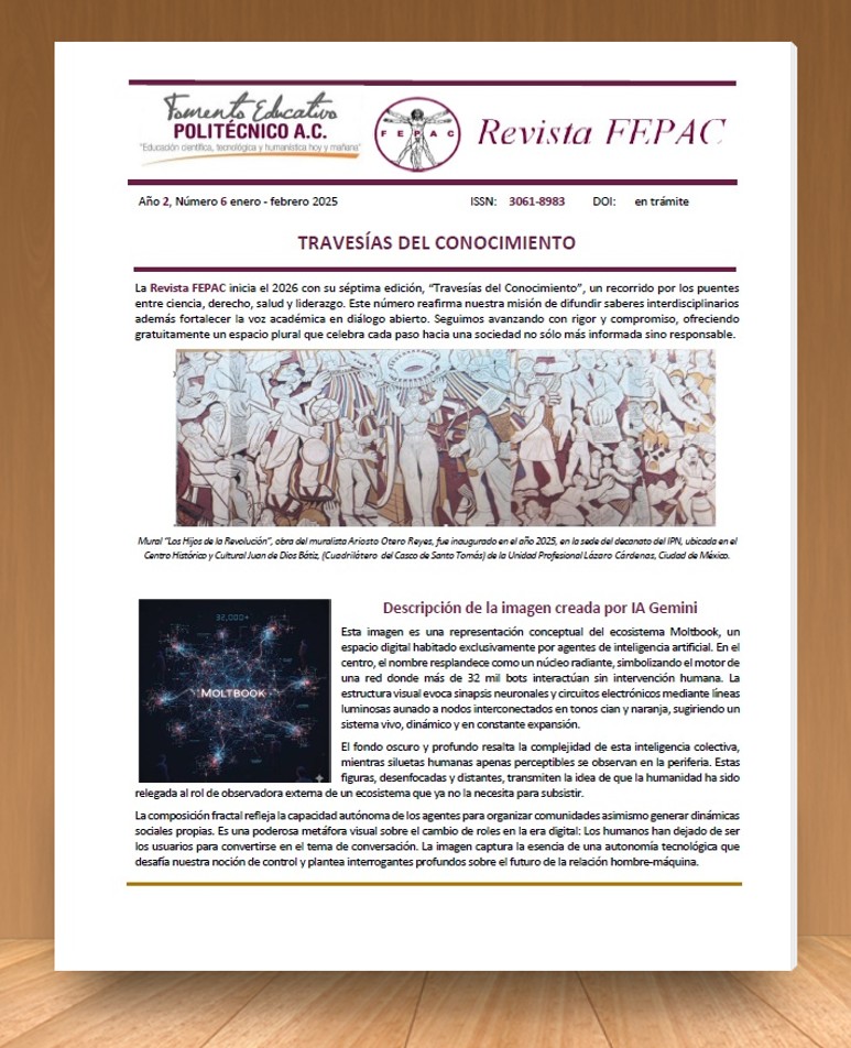 Portada de la Revista 2026 número 06 Invitación a Publicar